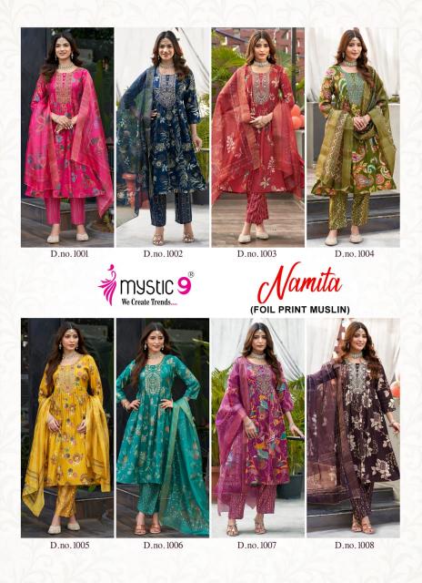 Mystic9 namita vol 1 catologue kurti wholesale